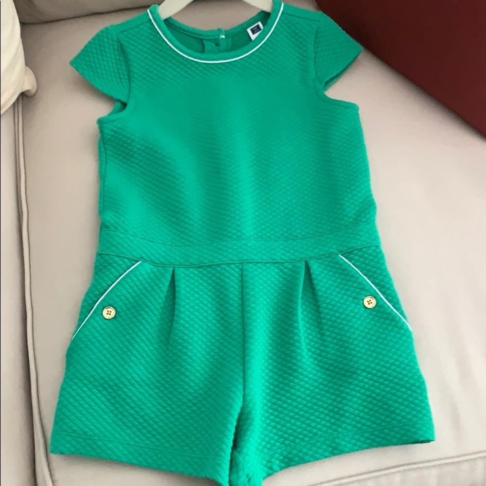 Janie and Jack girls romper size 6.